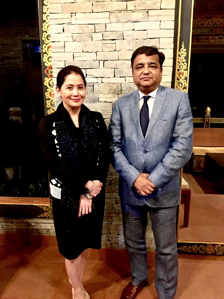 Pleasure to meet and interact with the Secretary, Department of Tourism, Ms Bernadette Romulo-Puyat